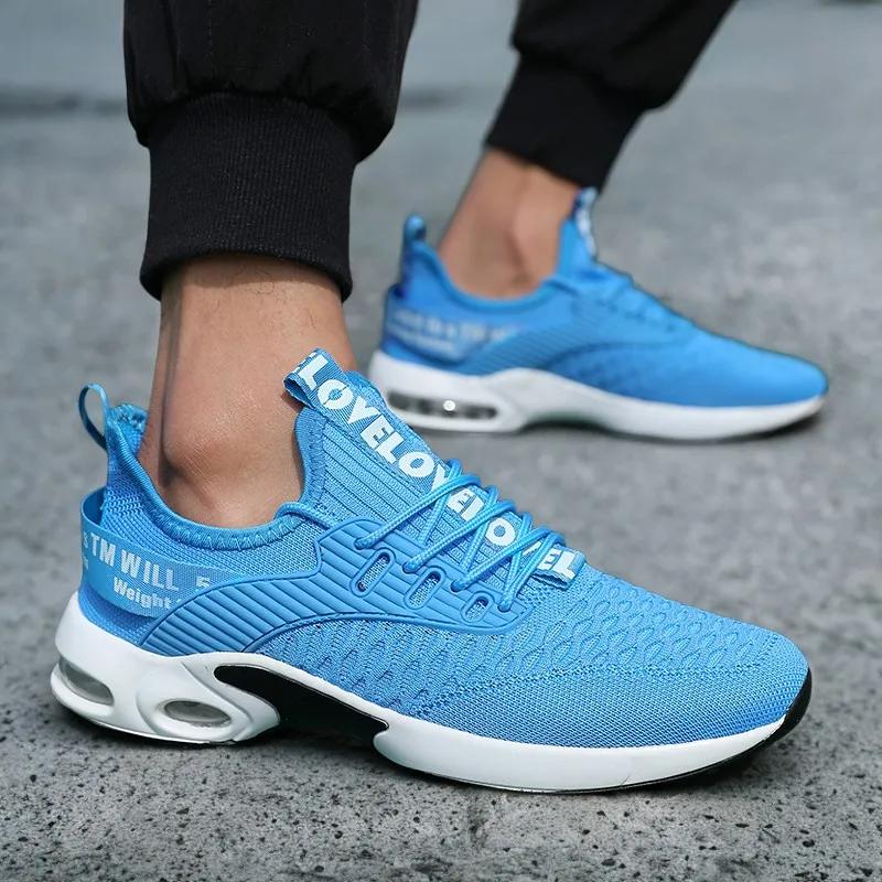 Summer Men'S Shoes Mesh Casual Sports Shoes Spring Summer Shoes Tennis Lightweight Walking Black Sneakers Item