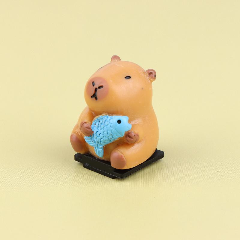 

Cute Pufferfish Capybara Camera Hot Shoe Cover Abs Resin, Battery-Free Flashlight Accessory For Cameras A9