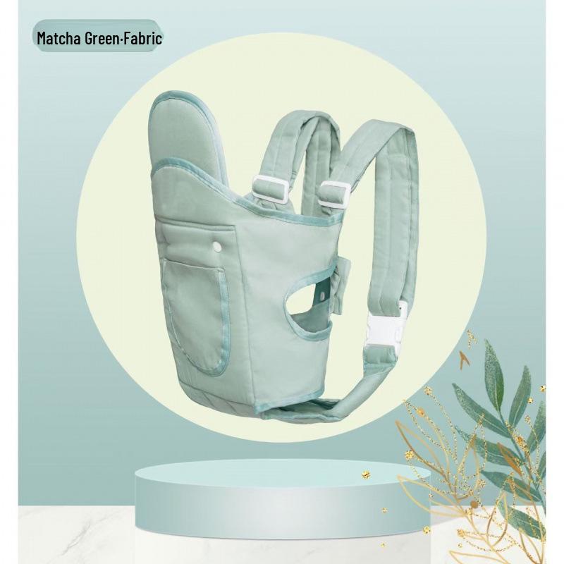 Four-Season Baby Carrier for Cycling: Dual Horizontal & Front/Back Use, Soothes Baby To Sleep Hands-Free.