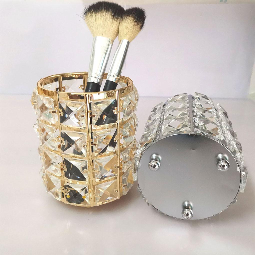 Makeup Brush Storage Holder Tube Pencil Organizer Cosmetic Bucket Multi-Purpose Large Capacity for Decoration Home