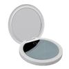 Sunscreen Test Camera Mirror 2X Magnifying Sunscreen Camera Portable Makeup Mirror with LED Light for Travel Skin