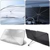 Car Windshield Sunshade Anti UV Protector Parasol For Peugeot 407 508 2008 5008 307 308 3008 206 207 208 107 106 205 4008