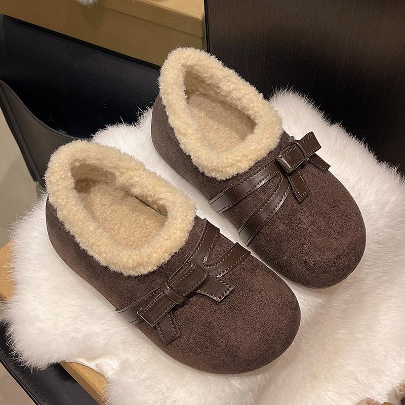 Women s thick-soled winter a footstool lightweight warm anti-cold padded snow boots non-slip wear casual sneakers Le Fu cotton shoes 35 2809₽