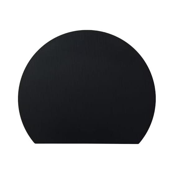 Aimedia Cutting Board, Round Elastomer, Dishwasher Safe, Heat Resistant, D Shape, Kamaboko Shape, Antibacterial Cutting Board, Soft, Can Be Used on
