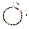 Women Bracelet Colorful Beads Decor Adjustable Length Braided Bracelet Wristwear Jewelry Gift Versatile Accessory