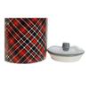 Pot De Décoration - DKD Home Decor - Aluminium/Dolomite - Noir/Rouge/Gris - 15x15x22 Cm - 27 L