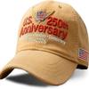 U.S. 250th Anniversary Baseball Caps Retro Washed Cap FREEDOM 250 Marine Corps 250th Anniversary Cap Casual Outdoor Sun Hats