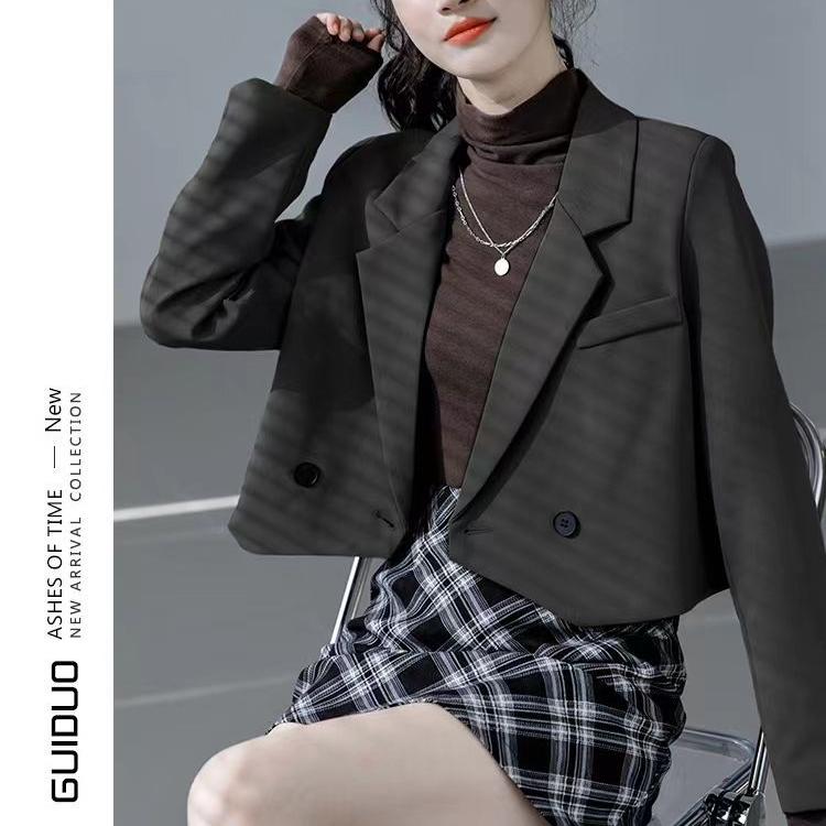 Short Blazer Jacket for Women  Unique Design Spring and Autumn