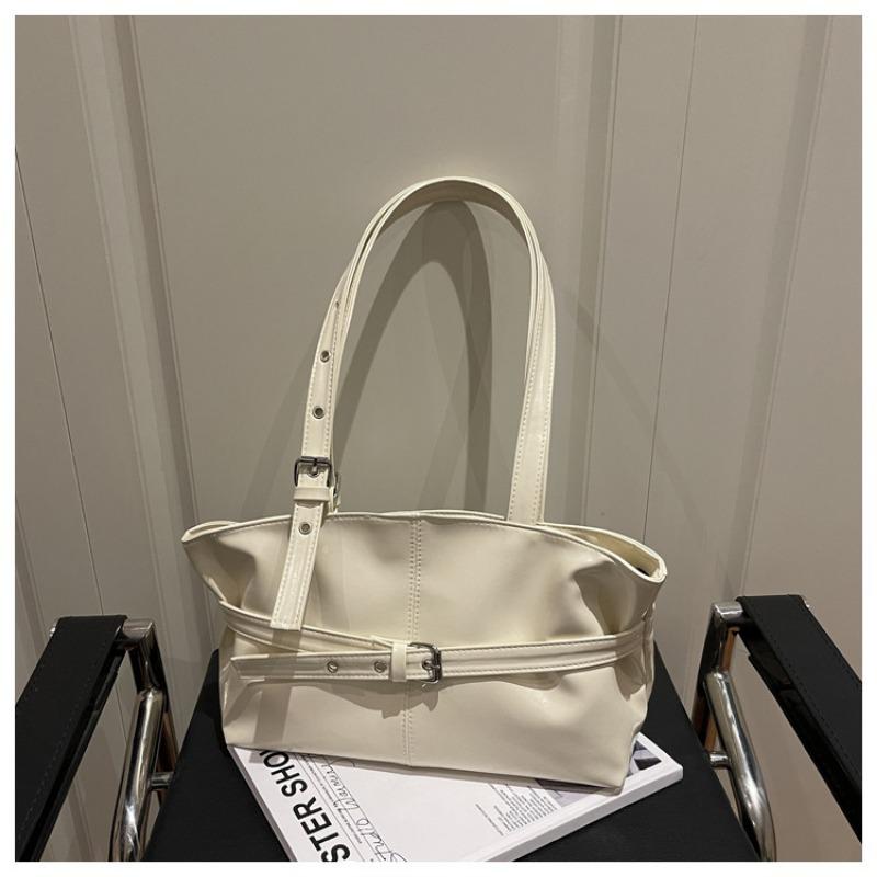 Retro Large Capacity Underarm Shoulder Tote Bag For Women Daily Commute