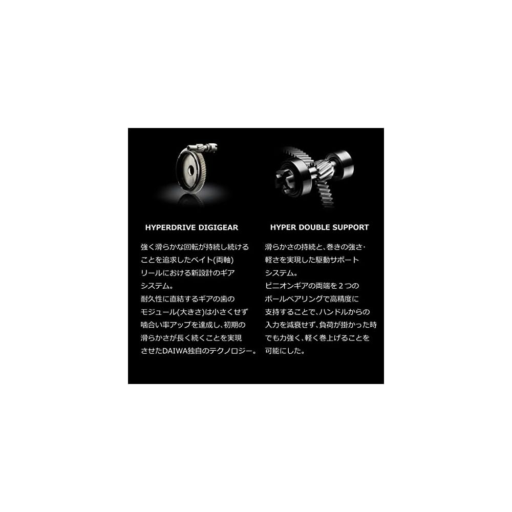 Daiwa Zillion TW HD Baitcasting Reel 1000HL High Gear Ratio Lightweight Fishing Tackle