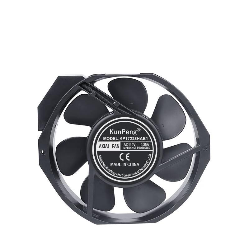 Beiyou 17238 Industrial AC Cooling Fan CN plug (adapter included)