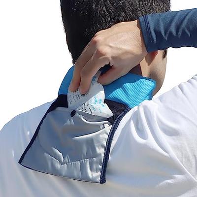 Der coolbit Ice Pocket Nackenkühler HCN-IPCL2 bietet 3-Wege-Kühlung. Verwenden Sie Eis, Wasser oder die mitgelieferten Coolbit C-FIVE Kühlakkus, um stundenlang kühl zu bleiben.