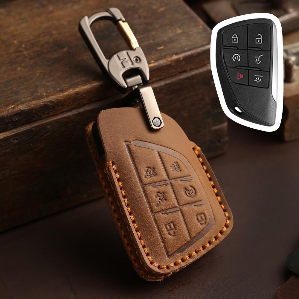 Car Key Cover for 2023 Buick Enclave PLUS Enclave S Full Wrap Luxury GS Unisex Shell Case