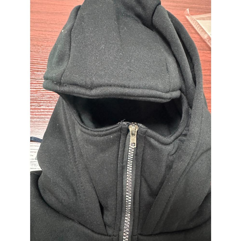 Men's Hooded Zipper Sweatshirt - Loose Fit Street Jacket Zipper Hoodie Warm and Frost Resistant Clothing
