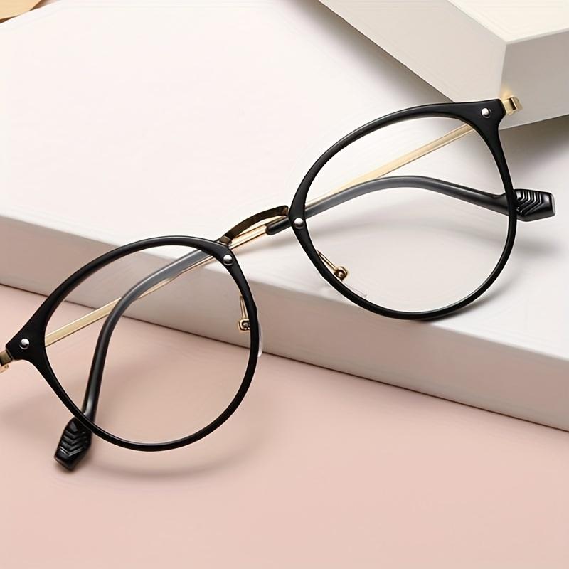 New Ultra-Lightweight Metal Glasses Frame Day And Night Color Change Anti-Blue Light Glasses