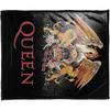 Queen Sherpa Fleece Crest Blanket