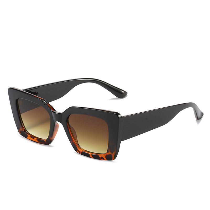 Summer Simple Sunglasses, Personalized Cat Eye Square Glasses, Versatile Sunglasses For Women