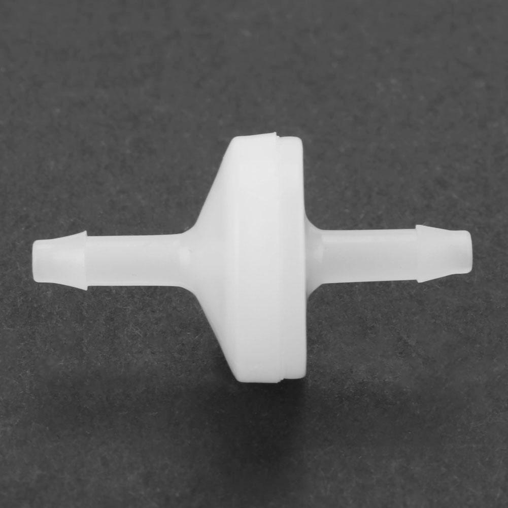 PVDF One Way Inline Check Valve For Fuel Gas Liquid Air( 1 8 )