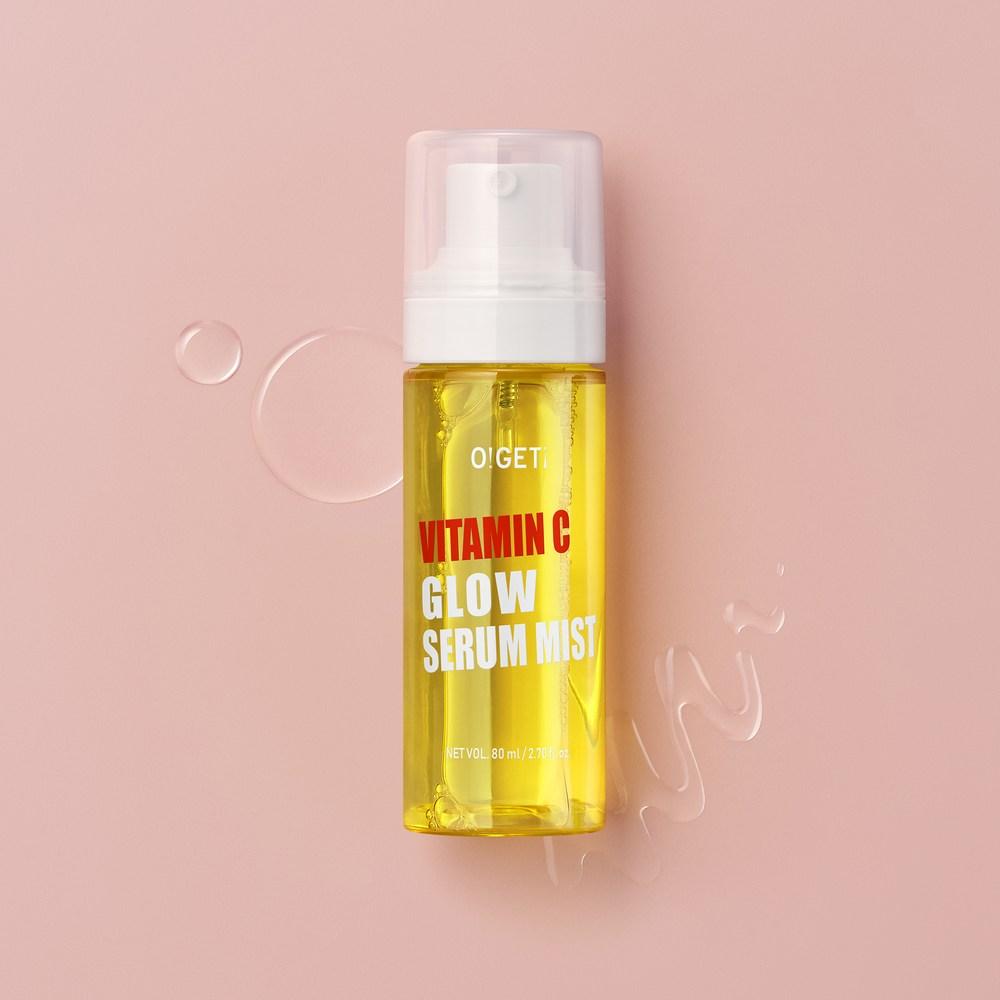 O!get! Vitamin C Glow Serum Mist, 80ml, 1 Unit