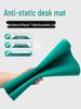Green Anti-Static High-Temp Resistant Rubber Workbench Mat