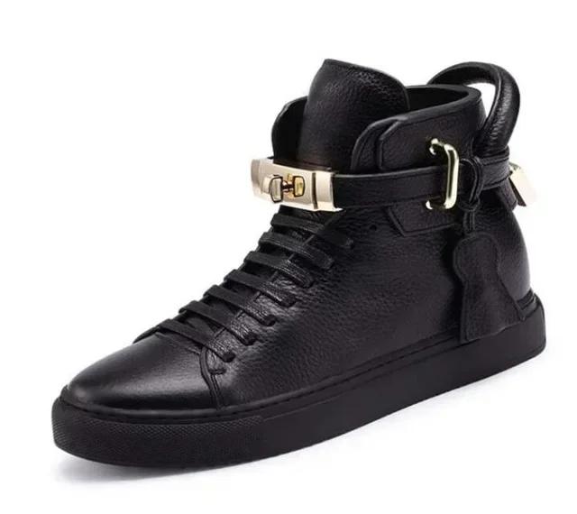 

Mens Shoes leather boots 35