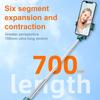 Cell Phone Selfie Stick Tripod Bluetooth Remote Wireless Selfi Stick Phone Holder Stand With Beauty Fill Light For Phone