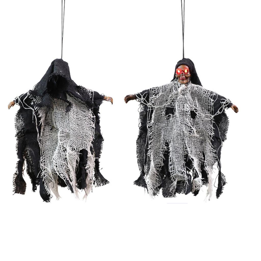 Halloween Hanging Ghosts With Iron Chains, Terrifying Decorations, Pranks, And Props