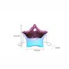 Acrylic Bright Five Pointed Star Zero Wallet Sweet Cool Spicy Girl Lipstick Party Mini Shoulder Bag Banquet Niche Candy Colored KTY
