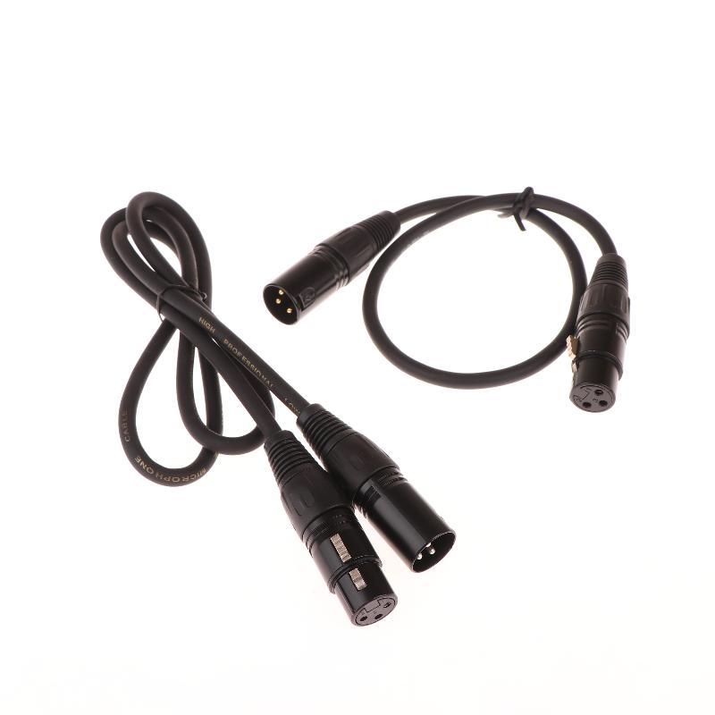 1 Piece Led Effect Lamp Stage Lighting Dmx512 3-Pin 0.5M/1M/1.5M/3M Signal Cable High Quality Xlr Connect Par Light