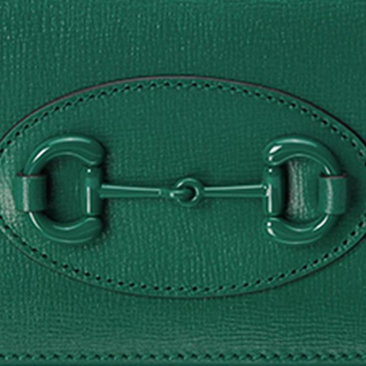 Gucci Horsebit 1955 Leather Woc Mini Bag Women Bags Green 621892-1AAJ8-3120