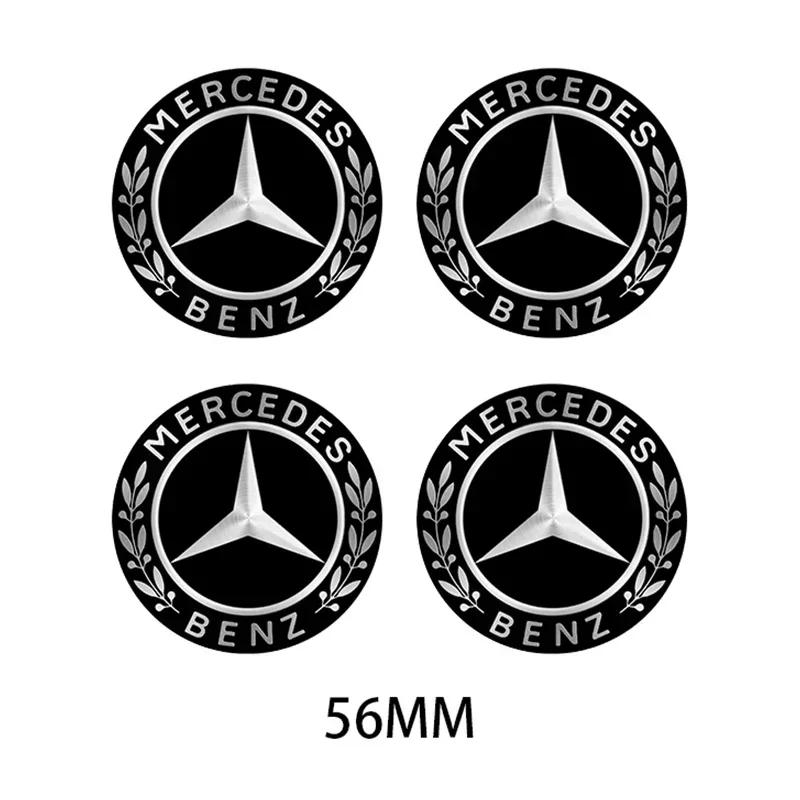 

C200 E200 New For Mercedes Benz 4Pc 56mm/65mm Car Wheel Center Hub Cap Auto Rim Covers For Mercedes Benz C180 C200 C260 C300 W10