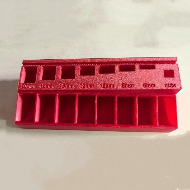 M3 Schraubenbolzen Längen Sortierschale 3D-gedruckter kratzfester Hardware-Organizer für RC-Auto-Reparaturarbeiten