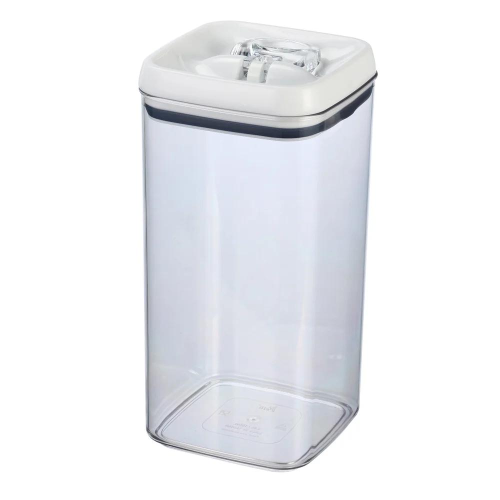 19 Cup Clear Food Storage Container Airtight Flip-Tite Easy Open Lid Stackable BPA Free Durable Kitchen Pantry Organizer