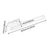 Plastic Garden Tool Brush Wooden Handle Lawn Mower Cleaning Brush Clean Scraper Brush  Gardening