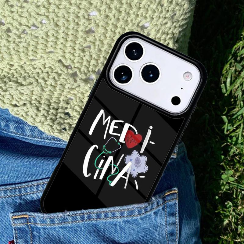 Cartoon Medicine Nurse Doctor Phone Case Cover for IPhone 11 12 13 14 15 16e 17 Pro Max Coque for IPhone 17 Air