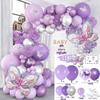 Butterfly Theme Balloon Set Birthday Wedding Party Background Arrangement Balloon Arch Set