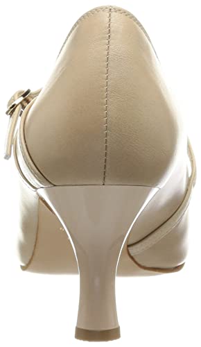 HIMIKO/Himiko/Riemchen-Pumps mit spitzer Zehenpartie/631111 Beige 230