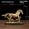 Statua Ornamento Cavallo in Resina Moderna Creativa, Scultura Animale Simulazione, Decorazione per la Casa per Soggiorno Ufficio, Regalo per Laurea Vacanze per Amici