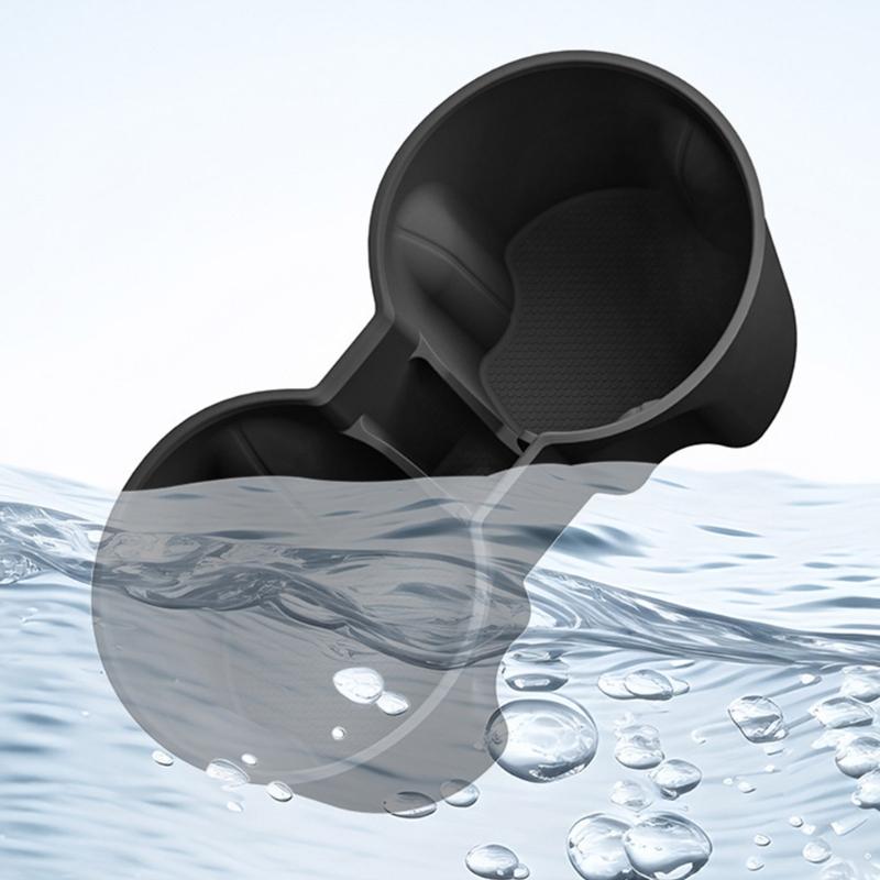 Water Cup Holder Center Console Slot Antiskid Double Hole Support Stand for Ensures Stability and Style in Your Vehicle