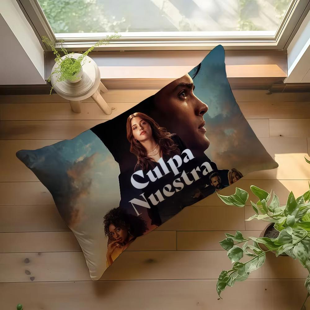 Movie love C-Culpa Nuestra Our Fault cushion cover Hit product Sofa living Room Office Rectangle Pillow Home Coffee Shop Bedding