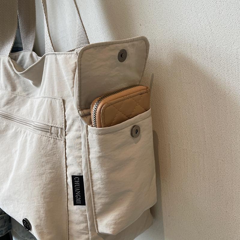 Commuter Large Capacity Handbag Women's Shoulder Bag Lightweight Tote Bag