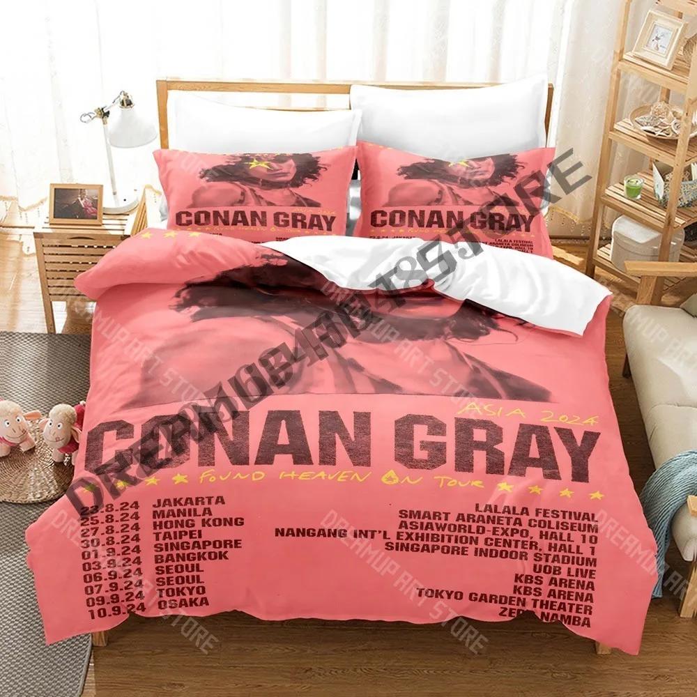 3D Print Conan Gray Found Heaven Bedding Set Single Twin Full Queen King Size Bed Set Adult Kid Bedroom Duvetcover Sets