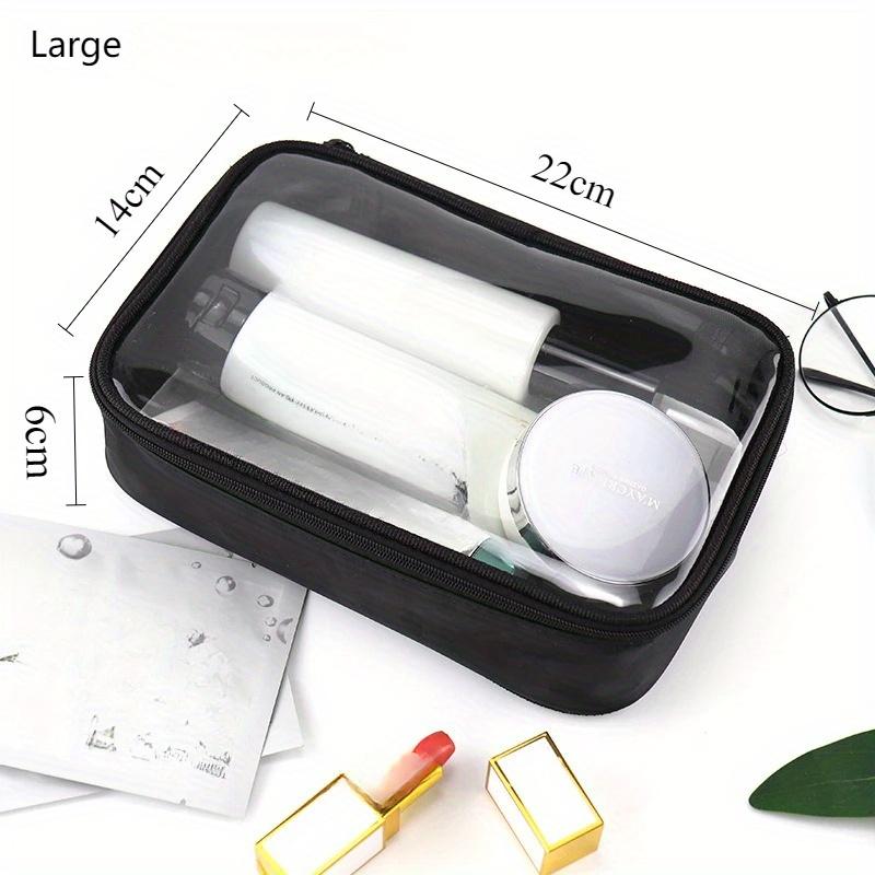 

Женская косметичка, водонепроницаемая прозрачная дорожная косметичка, чехол для дорожных наборов косметики для мужчин, органайзер для туалетных кистей