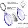 Waterproof Anti-lost Keychain Holder Soft Case for Apple Airtags Air Tag Dog Cat Pet Collar Keys Tracker Protective Full Cover