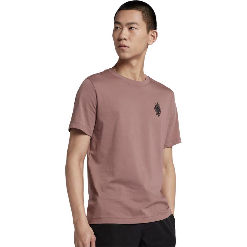 New Jordan Air Jordan T Shirts Men's Brown AO0591-298