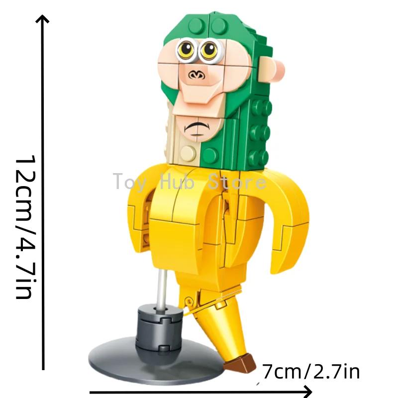 Tung Tung Sahur Brainrot Animals Building Blocks Tralalelo Tralala SharkBricks Toy Gift for Children Kids  Kids Toys