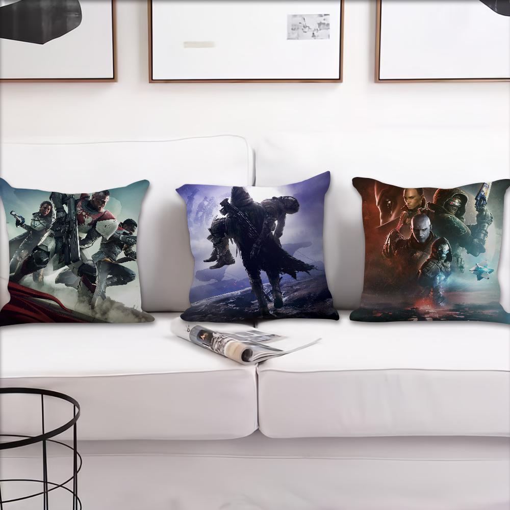 Game D-Destiny 2 Pillow Case Living Room Home Sofa Office Shop Cover Printing Comfort Decoration Nordic Simplicity