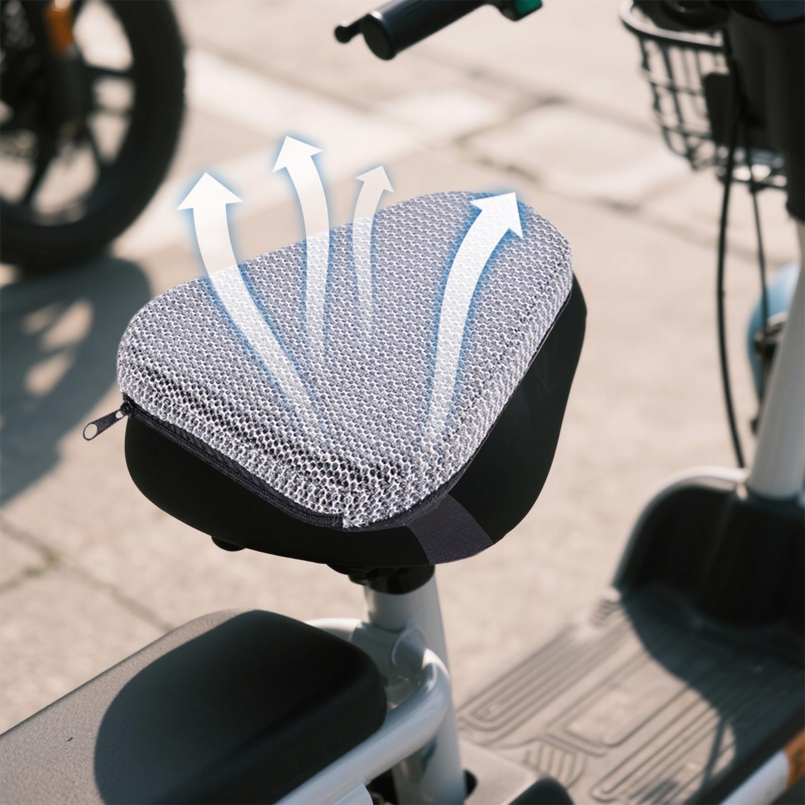 

Motorcycle Seat Cover Motorcycle Shock Absorption Seat Cushion Comfortable Shock-Absorbing Butt Support UV Protection Electric CHINA