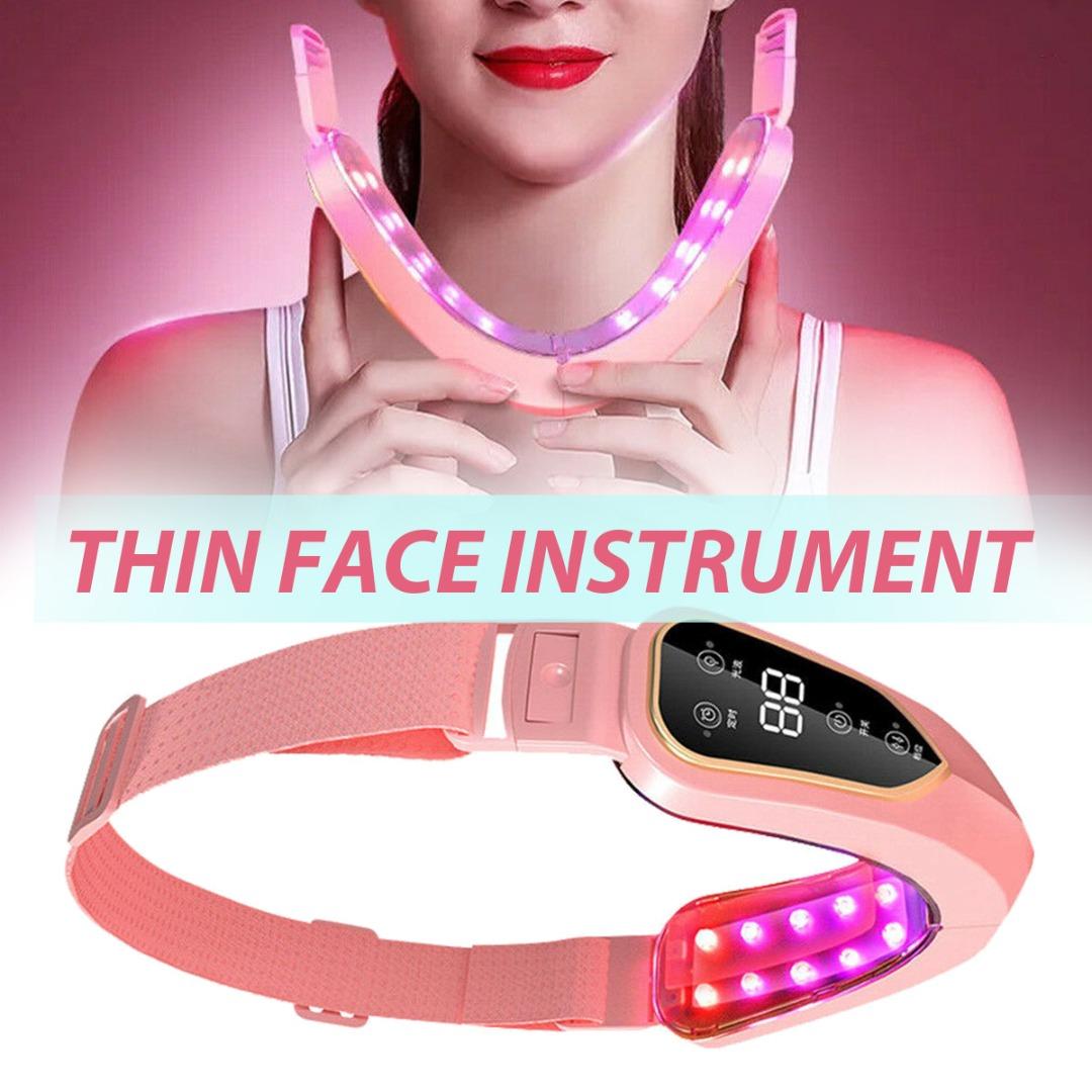 

PDTO LED Therapy Photon V Массажер для лифтинга лица Устройство для похудения Вибрационный пояс