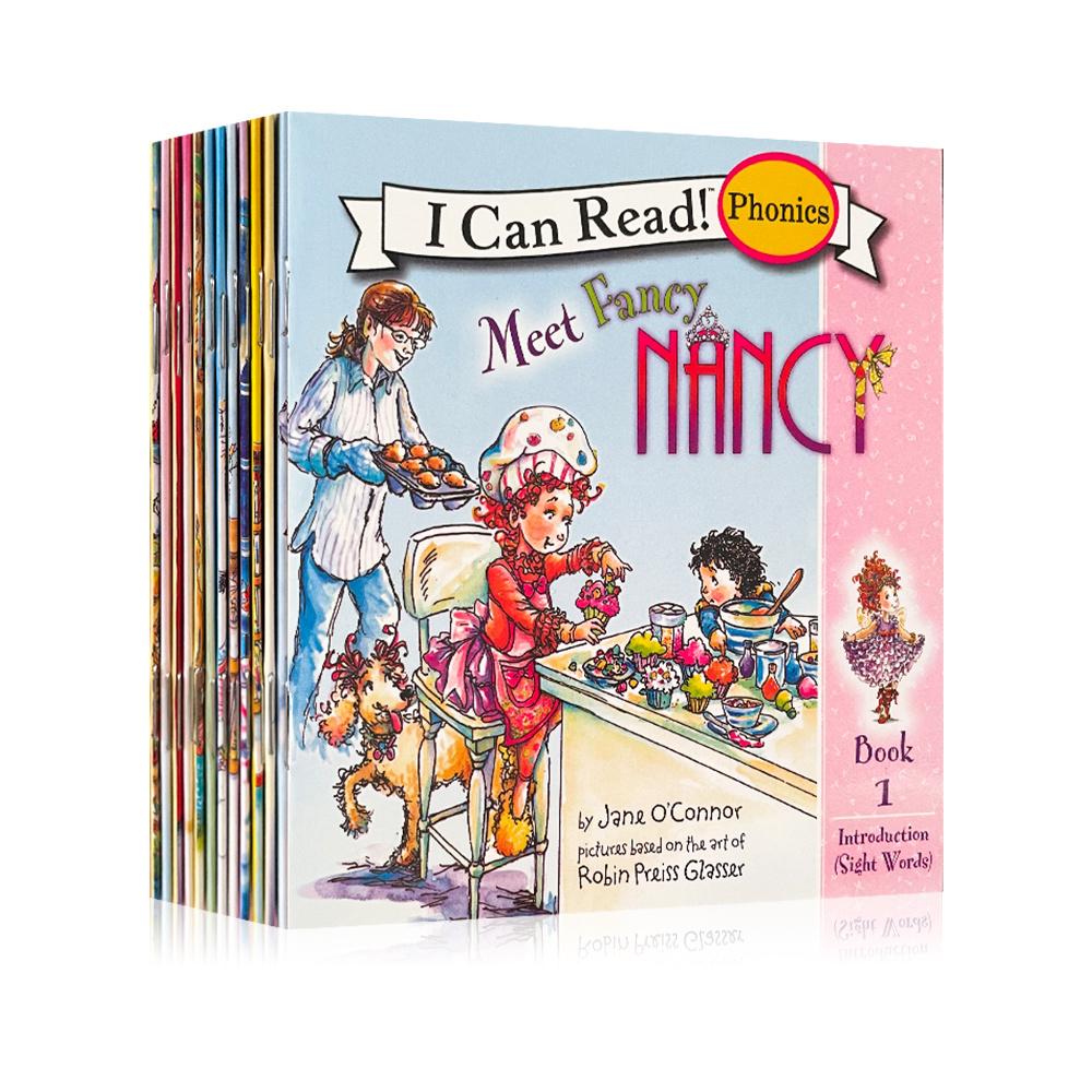 12 boeken/set Ik kan lezen Fonetiek Roze Alicious Mijn allereerste prentenboeken Engels boek voor kinderen Kids Baby Zakverhaalboek